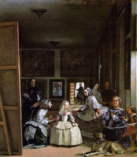 Diego Velazquez Las Meninas Sweden oil painting art